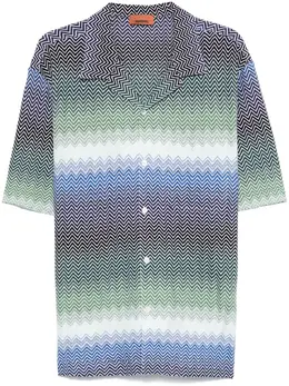 Missoni: Синяя рубашка 