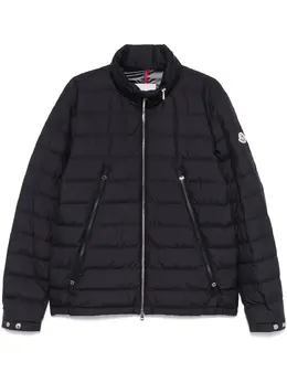 Moncler: Синяя куртка 