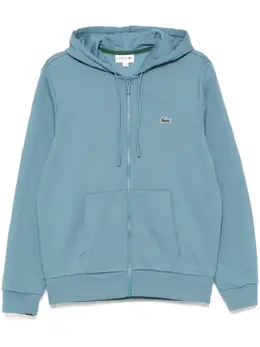 Lacoste: Голубая толстовка 