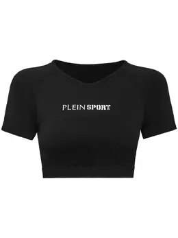 Plein Sport: Чёрная футболка 