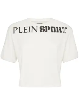 Plein Sport: Белая футболка 