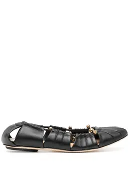 Chloé: Чёрные балетки 