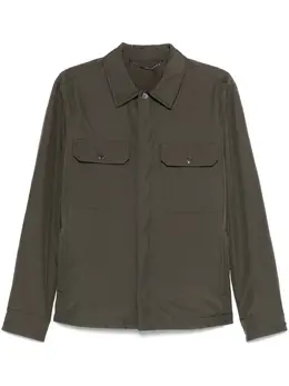 Canali: Зелёная рубашка 
