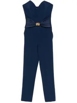 Elisabetta Franchi: Комбинезон с бантом 