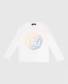 Versace: Белый свитшот  Medusa