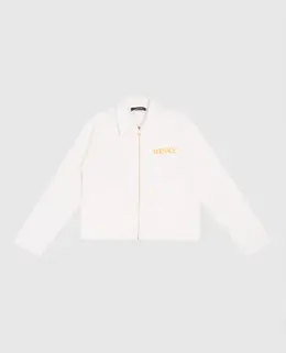 Versace: Белая куртка 