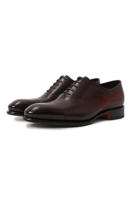 Santoni: Бордовые туфли  Carter