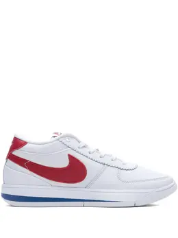 Nike: Белые кроссовки 
