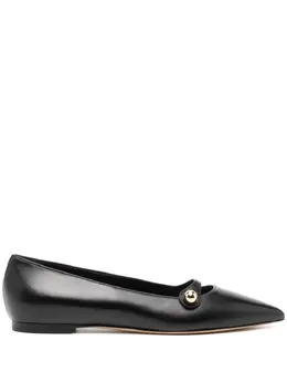 Casadei: Чёрные балетки 