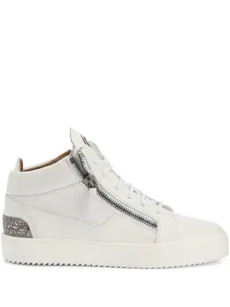 Giuseppe Zanotti: Белые кроссовки  Kriss