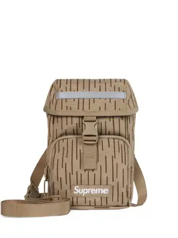 Supreme: Бежевая сумка 