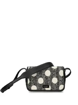 Kate Spade: Чёрная сумка через плечо 