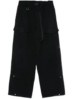 Y-3: Чёрные брюки 