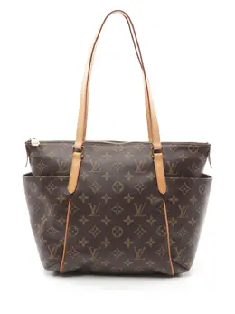 Louis Vuitton Pre-Owned: Коричневая сумка-шоппер 