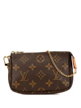 Louis Vuitton Pre-Owned: Коричневая сумка 