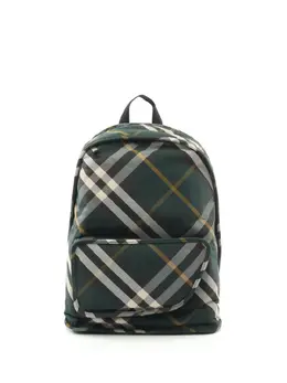 Burberry Pre-Owned: Зелёный рюкзак 