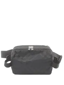 Burberry Pre-Owned: Чёрная поясная сумка 