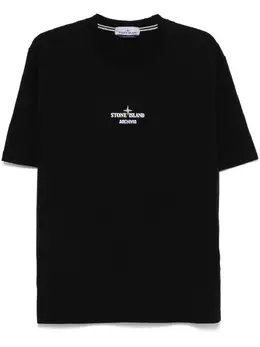Stone Island: Хлопковая футболка 