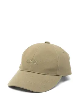 A.P.C.: Кепка цвета хаки 