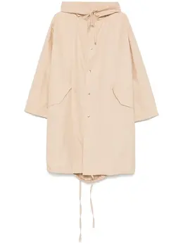 Jil Sander: Пальто с принтом 