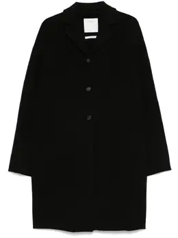 Sportmax: Чёрное пальто 