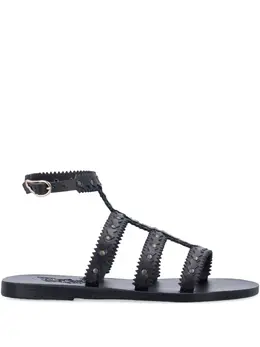 Ancient Greek Sandals: Чёрные сандалии 