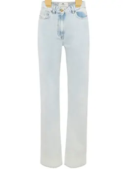 Elisabetta Franchi: Светлые джинсы 
