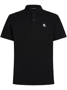 Karl Lagerfeld: Чёрное поло 