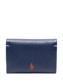 Polo Ralph Lauren: Голубой кошелёк 
