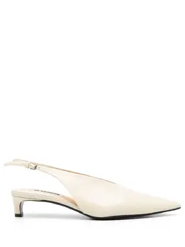 Jil Sander: Светлые туфли 