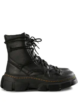 Dr. Martens: Чёрные ботинки 