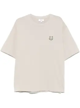 Maison Kitsuné: Светлая футболка 