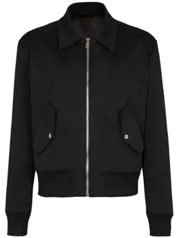 Balmain: Чёрная куртка 