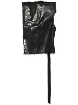 Rick Owens DRKSHDW: Чёрный топ 