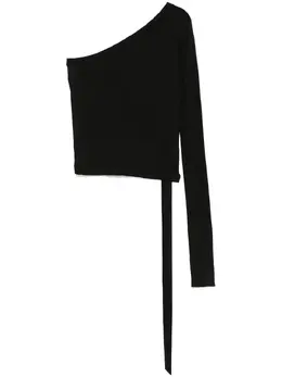 Rick Owens DRKSHDW: Чёрная футболка 