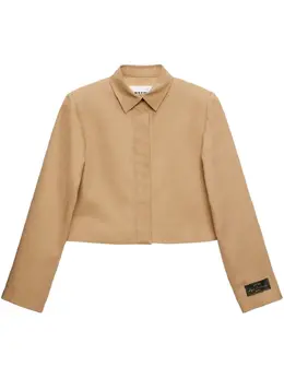 MSGM: Бежевая куртка 