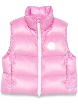 Canada Goose: Розовый жилет  Cypress