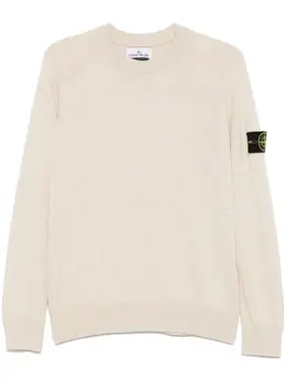Stone Island: Светлый свитер 