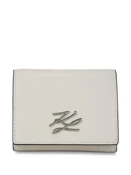 Karl Lagerfeld: Белый кошелёк  K/Autograph