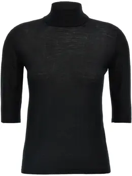 Max Mara: Чёрный свитер 