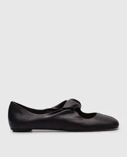 Alexander McQueen: Чёрные балетки 
