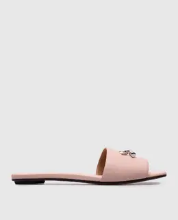 Alexander McQueen: Розовые шлёпанцы 