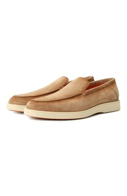 Santoni: Оранжевые туфли 