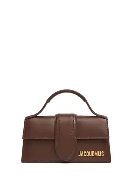 JACQUEMUS: Коричневая сумка  Le Bambino