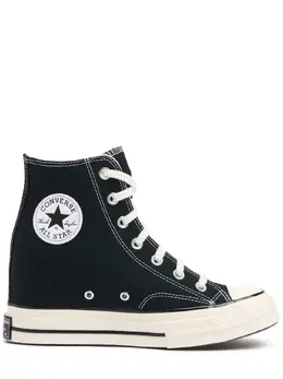 CONVERSE: Чёрные кроссовки  Chuck 70