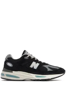 NEW BALANCE: Чорні кросівки  991