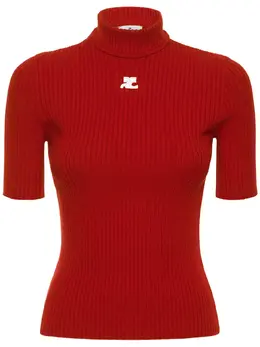 COURREGES: Трикотажный топ 