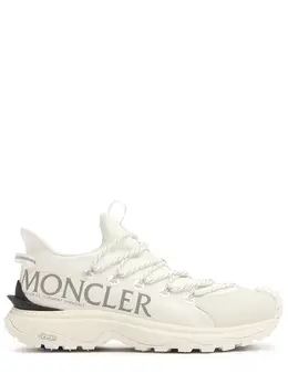 MONCLER: Белые кроссовки 