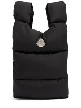 MONCLER: Чёрная сумка-шоппер 