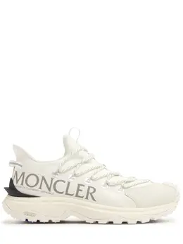 MONCLER: Белые кроссовки 